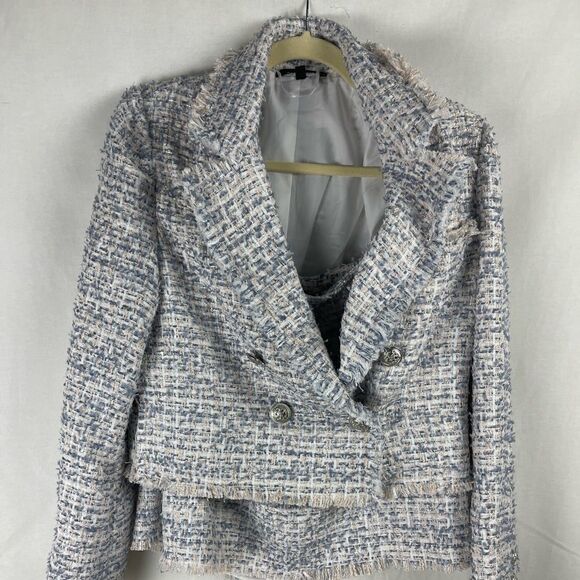 Tweed Suit Set Jacket and Skirt - Picture 8 of 16